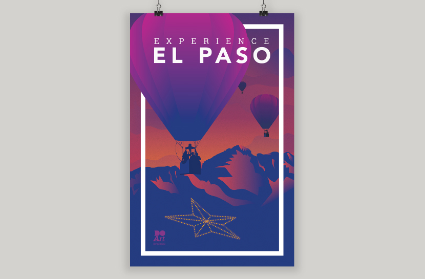 El Paso Balloon Festival - Art Deco Posters